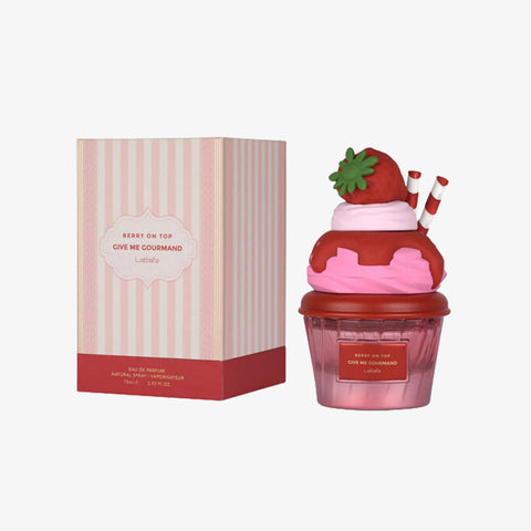 Give Me Gourmand Berry On Top By Lattafa Eau de Parfum Spray 2.5 oz