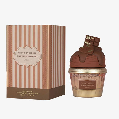 Give Me Gourmand Choco Overdose By Lattafa Eau de Parfum Spray 2.5 oz