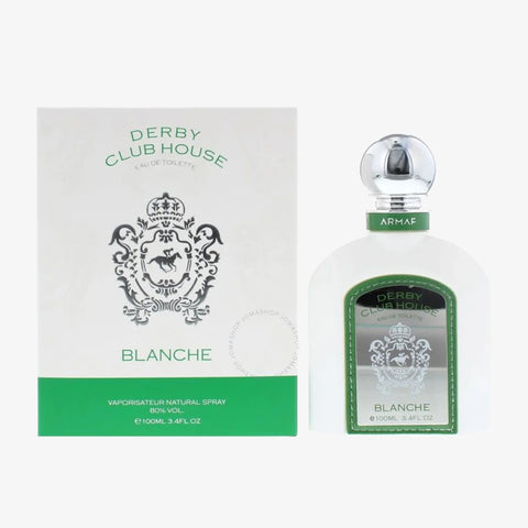 Derby Club House Blanche For Men By Armaf Eau de Toilette Spray 3.4 oz