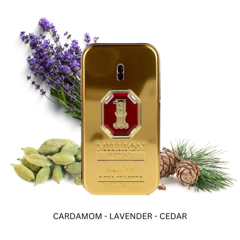 1 Million Royal Parfum For Men By Paco Rabanne Parfum Spray 1.7 oz