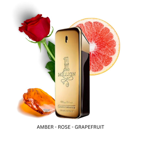 1 Million For Men By Paco Rabanne Eau De Toilette Spray