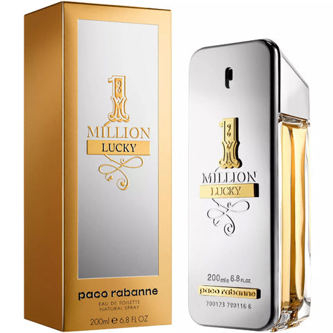1 Million Lucky for Men by Paco Rabanne Eau de Toilette Spray