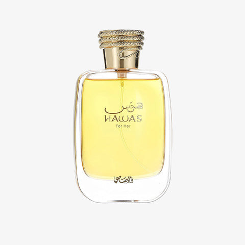 Hawas For Her by Rasasi Eau de Parfum Spray 3.4 oz