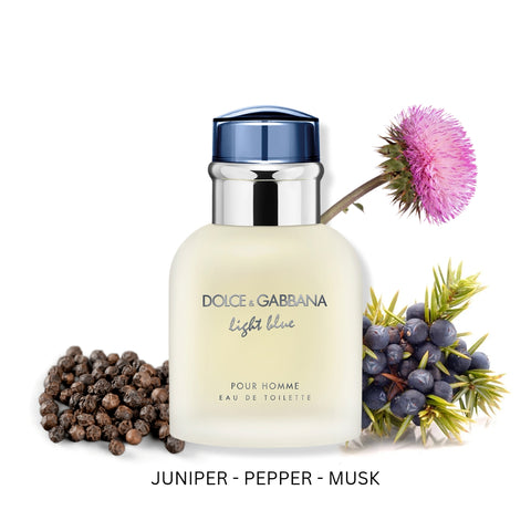 Light Blue By Dolce & Gabbana For Men Eau De Toilette Spray