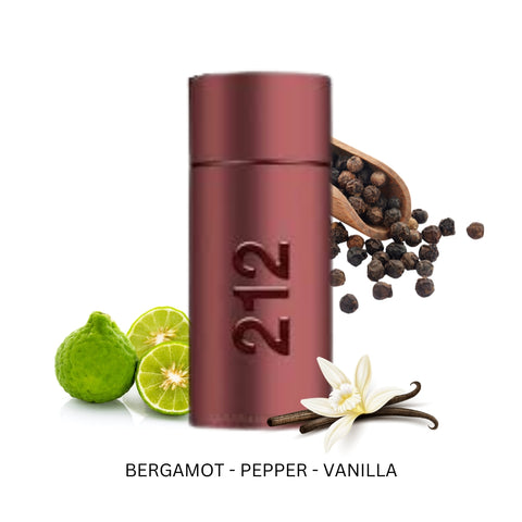 212 Sexy For Men By Carolina Herrera Eau De Toilette Spray 3.4 oz