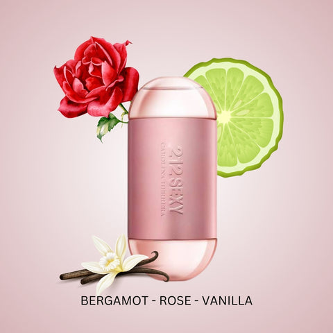 212 Sexy For Men By Carolina Herrera Eau De Toilette Spray 3.4 oz