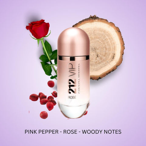 212 VIP Rose For Women By Carolina Herrera Eau De Parfum
