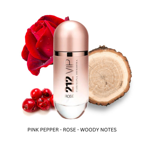 212 VIP Rose For Women By Carolina Herrera Eau De Parfum