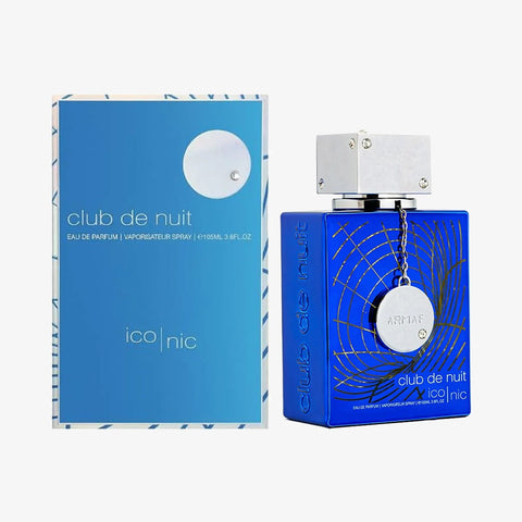 Club De Nuit Blue Iconic For Men By Armaf Eau De Parfum 3.6 oz
