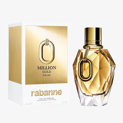 Million Gold For Her By Paco Rabanne Eau de Parfum Spray 3.0 oz