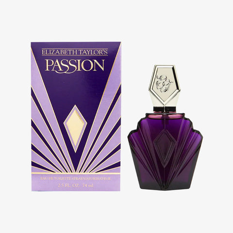 Passion for Women By Elizabeth Taylor Eau de Toilette Spray 2.5 oz