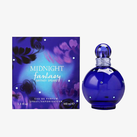 Midnight Fantasy For Women By Britney Spears Eau De Parfum Spray 3.4 oz