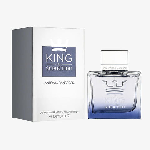 King Of Seduction For Men By Antonio Banderas Eau De Toilette Spray 3.4 oz