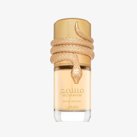 Musamam White Intense by Lattafa Eau de Parfum 3.4 oz
