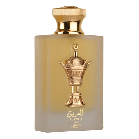 Al Areeq Gold For Men by Lattafa Eau De Parfum Spray 3.4 oz