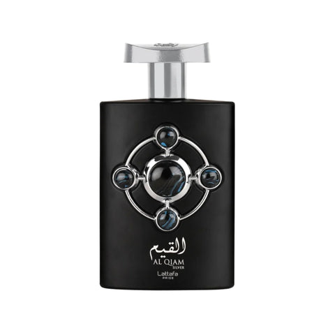 Al Qiam Silver For Men by Lattafa Eau de Parfum Spray 3.4 oz