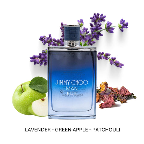 Blue For Men By Jimmy Choo Eau de Toilette Spray 3.3 oz