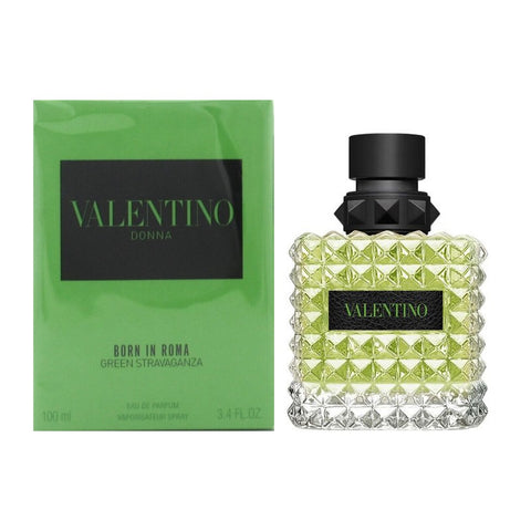 Born In Roma Green Stravaganza for Women By Valentino Eau de Parfum 3.4 oz