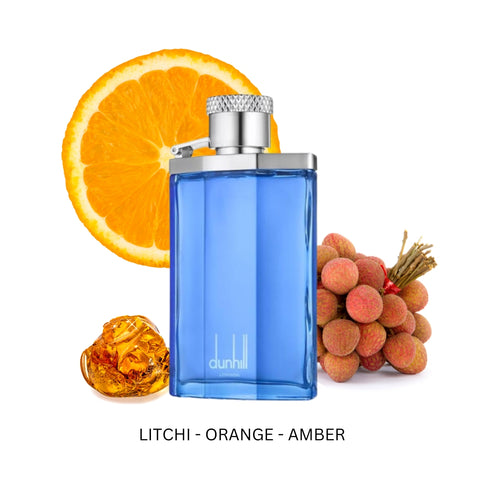 Desire Blue For Men By Dunhill Eau De Toilette Spray 3.4 oz