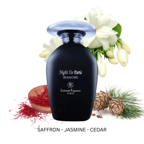 Diamond by Night De Paris Eau de Parfum Spray 3.3 oz
