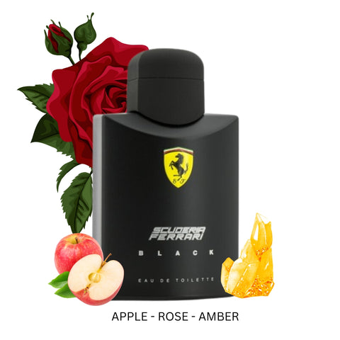 Ferrari Scuderia Black For Men By Ferrari Eau De Toilette 4.2 oz