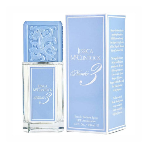 Jessica McClintock Number 3 For Women By Jessica McClintock Eau De Parfum Spray 3.4 oz