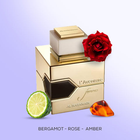L'Aventure For Women By Al Haramain Eau De Parfum Spray 3.4 Oz
