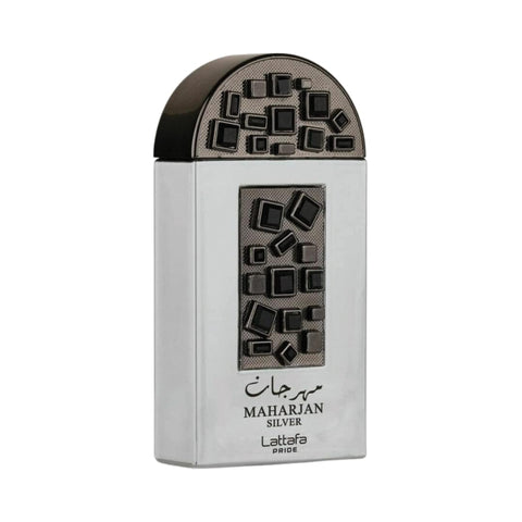 Maharjan Silver by Lattafa Eau De Parfum Spray 3.4 oz