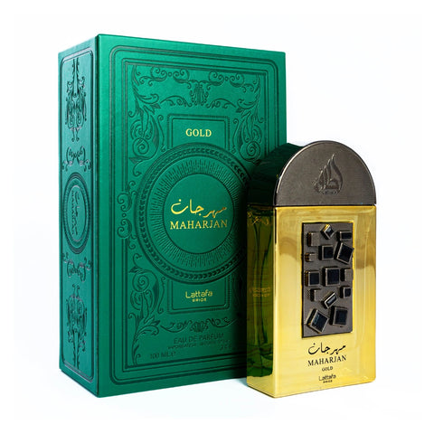 Maharjan Gold by Lattafa Eau De Parfum Spray 3.4 oz