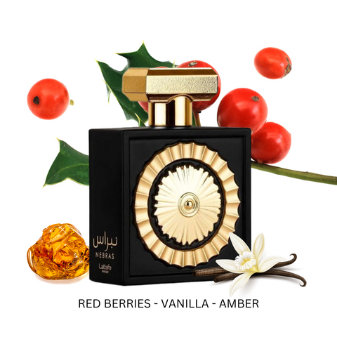 Nebras by Lattafa Eau De Parfum Spray 3.4 oz
