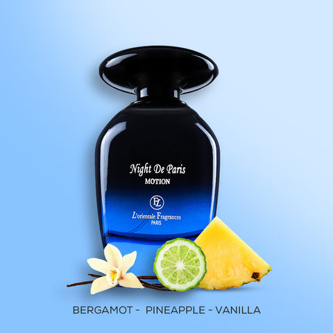 Night De Paris Motion by Lorientale Fragrances Eau de Parfum Spray 3.3 oz