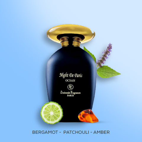 Night De Paris Ocean by Lorientale Fragrances Eau de Parfum Spray 3.3 oz