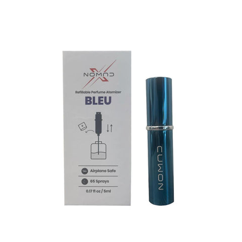 NomadX Bleu (Blue) Refillable Perfume Atomizer 5ml