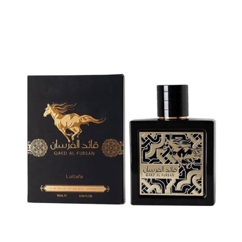 Qaed Al Fursan by Lattafa Eau De Parfum Spray 3 oz