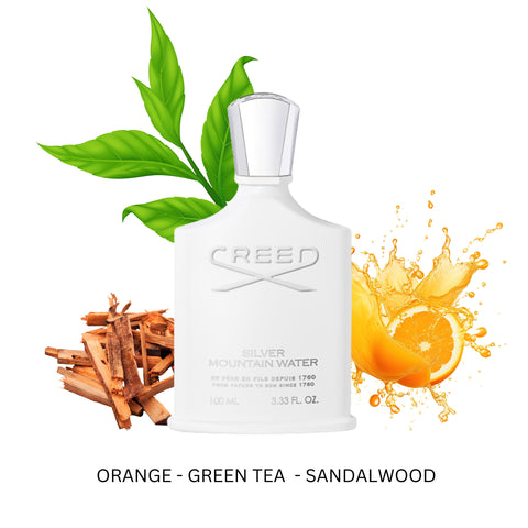 Silver Mountain Water For Men By Creed Eau De Parfum Spray