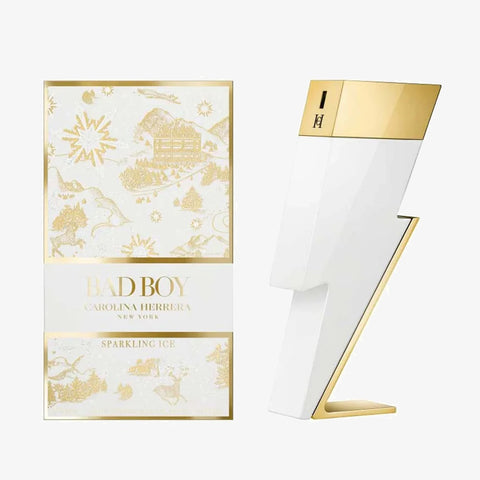 Bad Boy Sparkling Ice For Men By Carolina Herrera Eau de Toilette Spray 3.4 oz