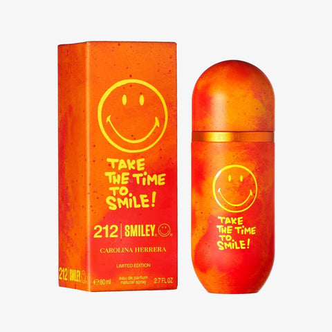 212 Vip Smiley Limited Edition For Women By Carolina Herrera Eau DE Parfum 2.7 oz