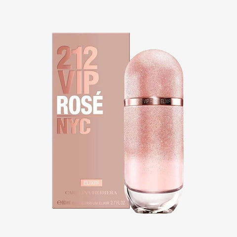 212 VIP Rose Elixir For Women By Carolina Herrera Eau De Parfum 2.7 oz
