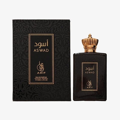 Aswad For Men By Arif Perfumes Eau De Parfum Spray 3.4 oz