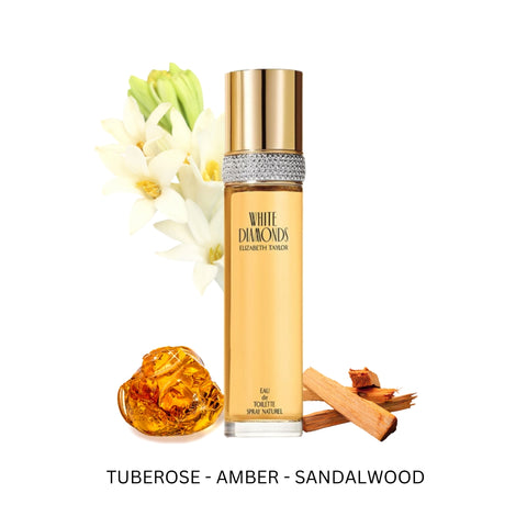 White Diamonds For Women By Elizabeth Taylor Eau de Toilette Spray