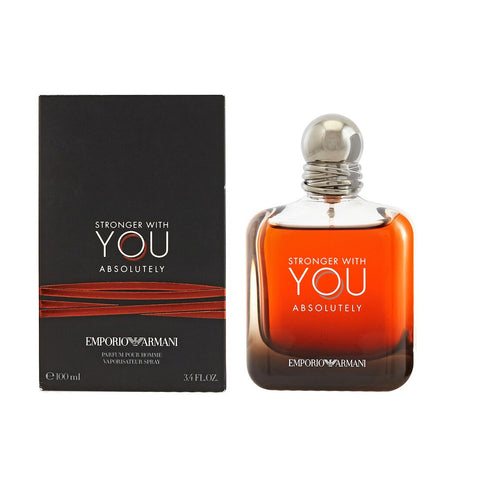 Stronger With You Absolutely For Men By Giorgio Armani Eau de Parfum Spray 3.4 oz