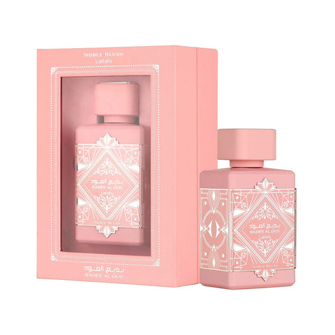 Bade'e Al Oud Noble Blush by Lattafa Eau De Parfum Spray 3.4 oz