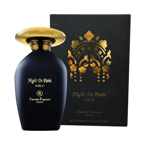 Night de Paris Gold By Lorientale Fragances Eau de Parfum 3.4 oz