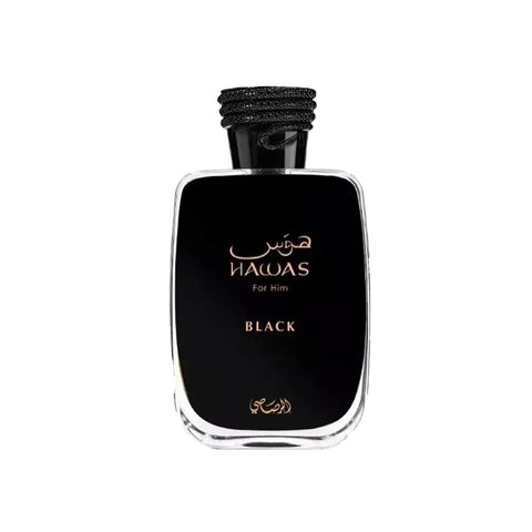 Hawas Black For Men By By Rasasi Eau De Parfum Spray 3.3 oz