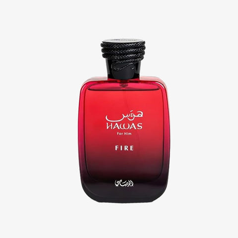 Hawas Fire By Rasasi Eau De Parfum Spray 3.3 oz