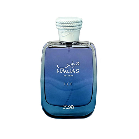 Hawas Ice For Men By By Rasasi Eau De Parfum Spray 3.3 oz