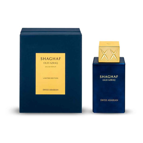 Shaghaf Oud Azraq By Swiss Arabian Eau De Parfum Spray 2.5 oz