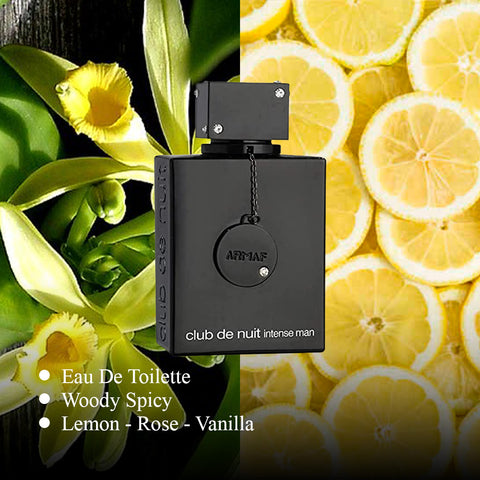 Club De Nuit Intense For Men By Armaf Eau De Toilette Spray