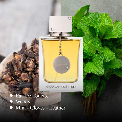 Club de Nuit Man For Men By Armaf Eau de Toillete Spray 3.6 oz