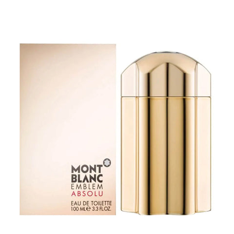 Emblem Absolu For Men By Mont Blanc Eau De Toilette Spray 3.3 Oz 